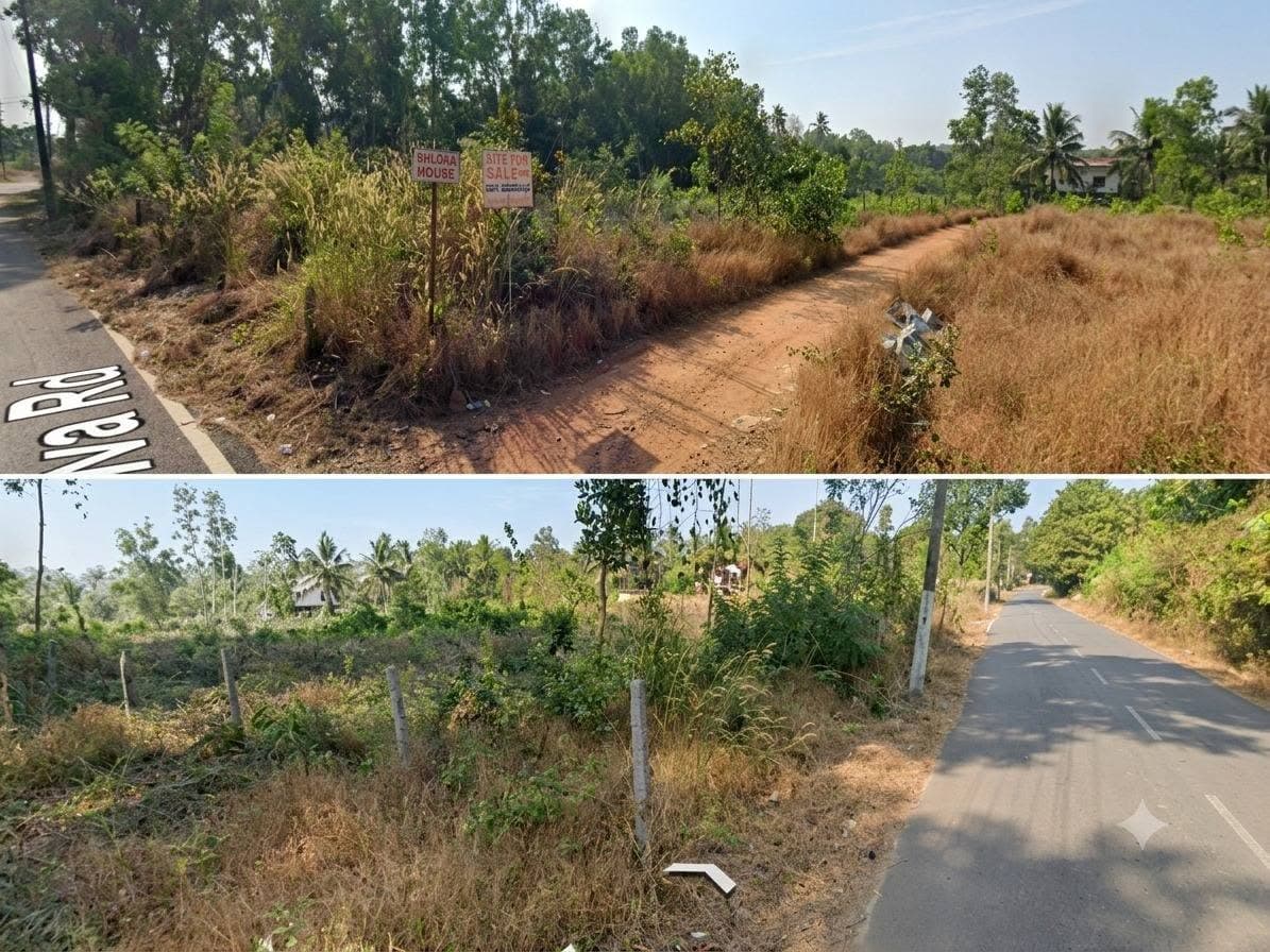 Prime Road-Touching Corner Plots for Sale – Shirva/Manchakal (Udupi District)